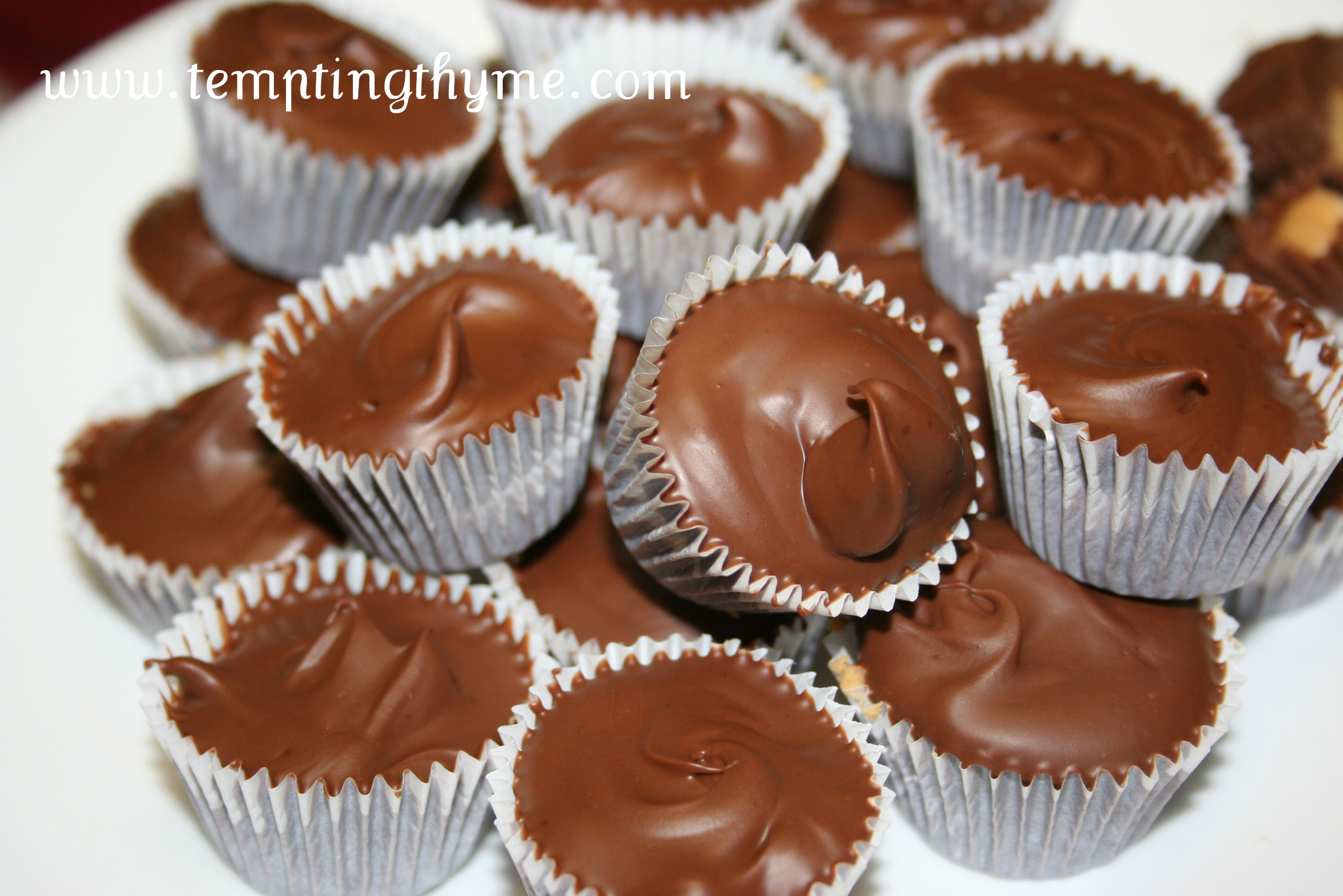 Tempting Thyme Homemade Peanut Butter Cups
