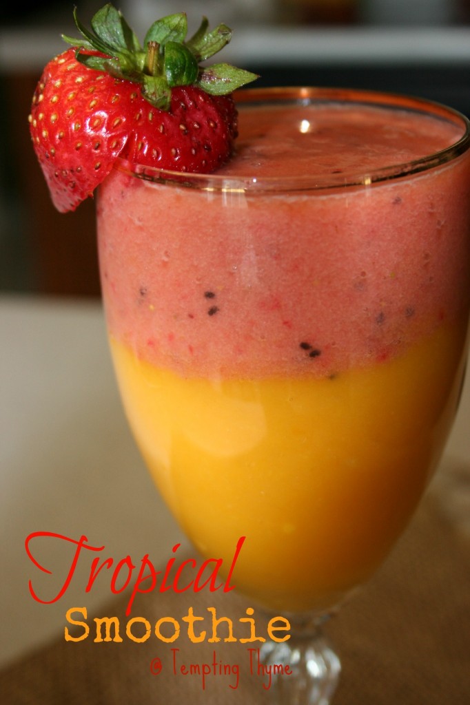 Fruit Smoothie-Easy smoothie recipe
