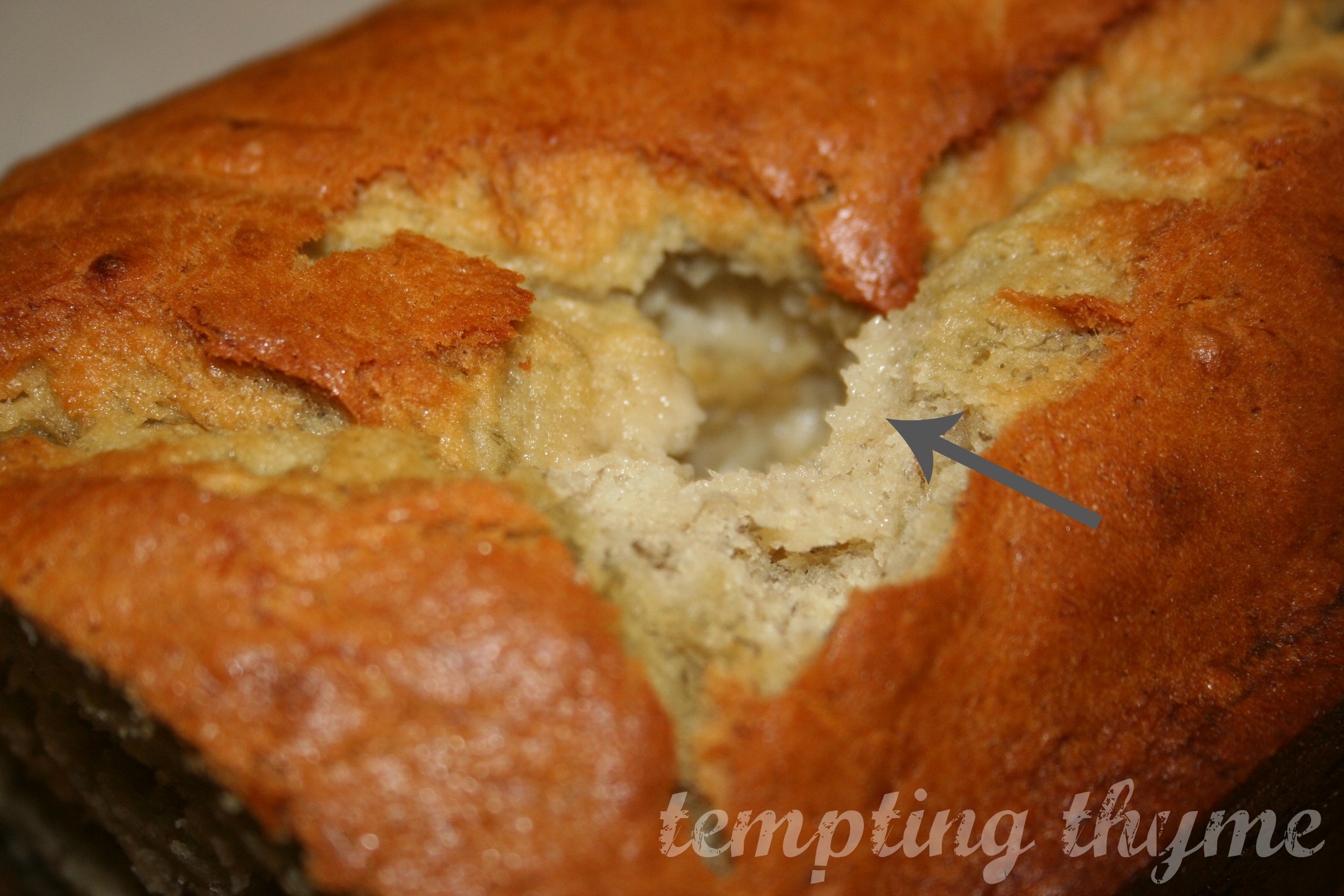 Tempting Thyme Banana Bread