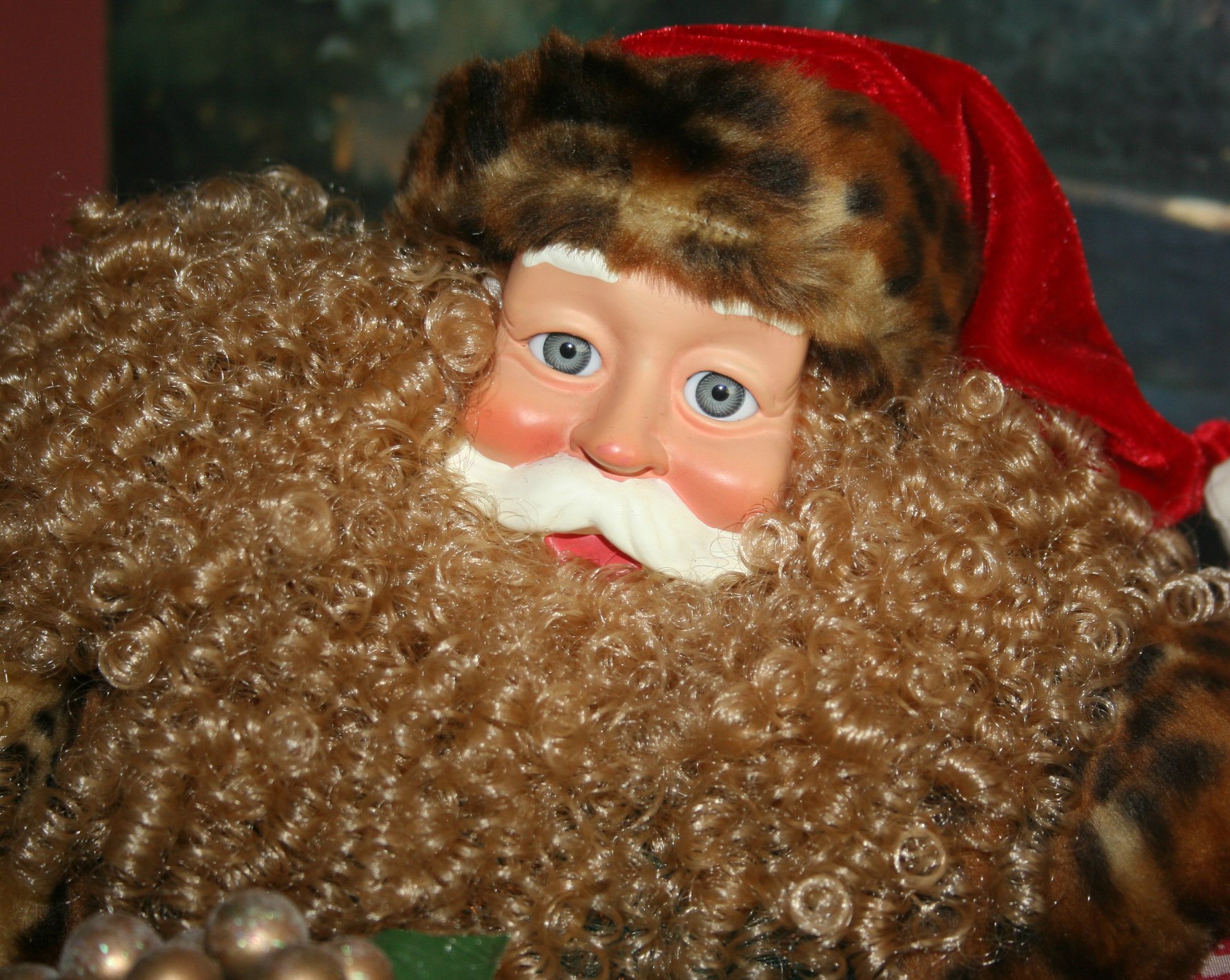 Brown Beard Santa