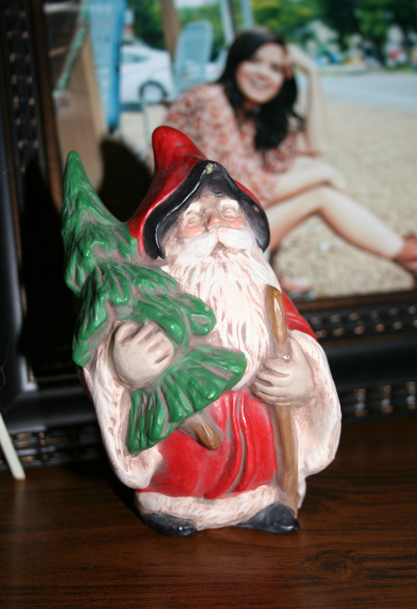 Porcelain Santa