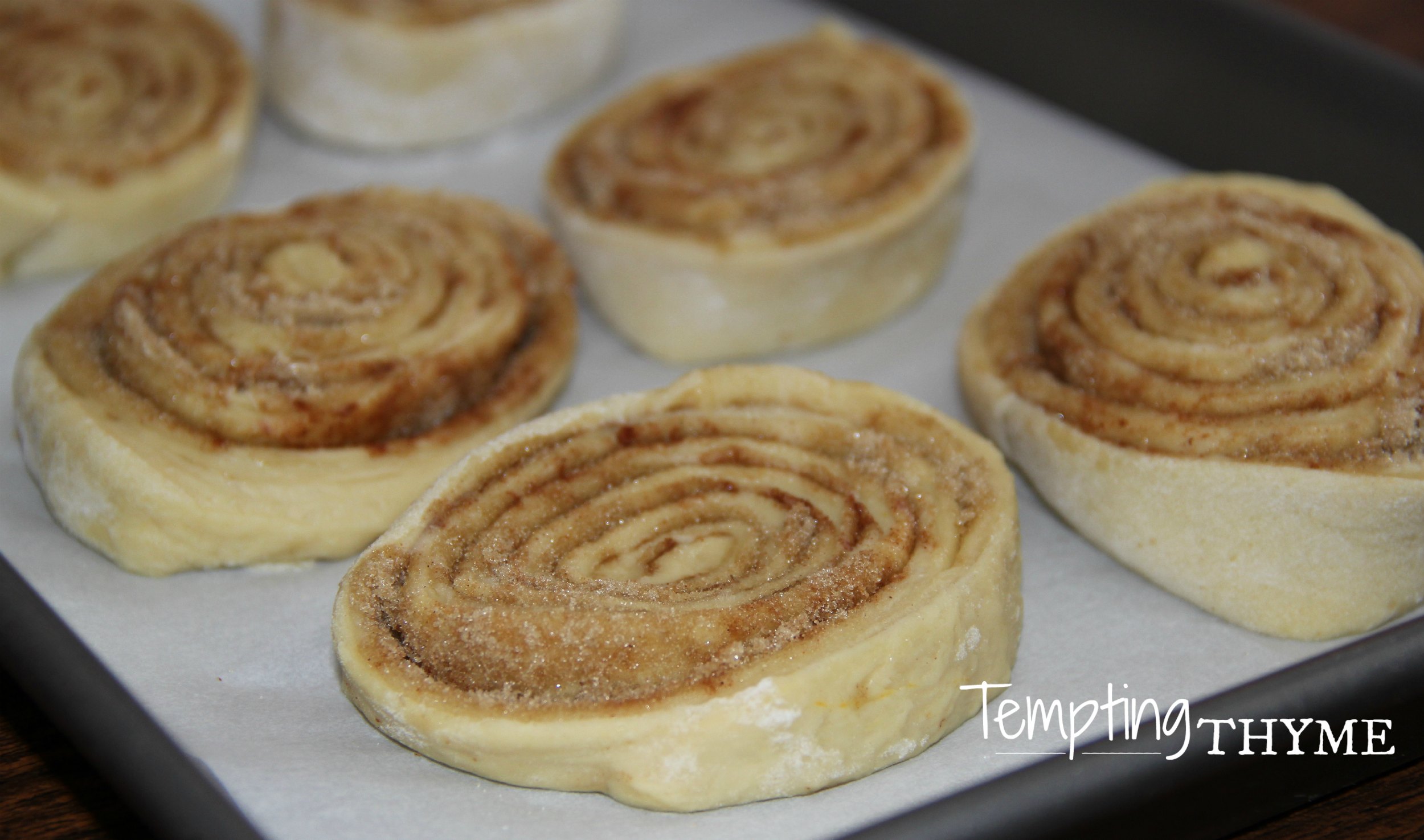 Cake Batter Cinnamon Rolls