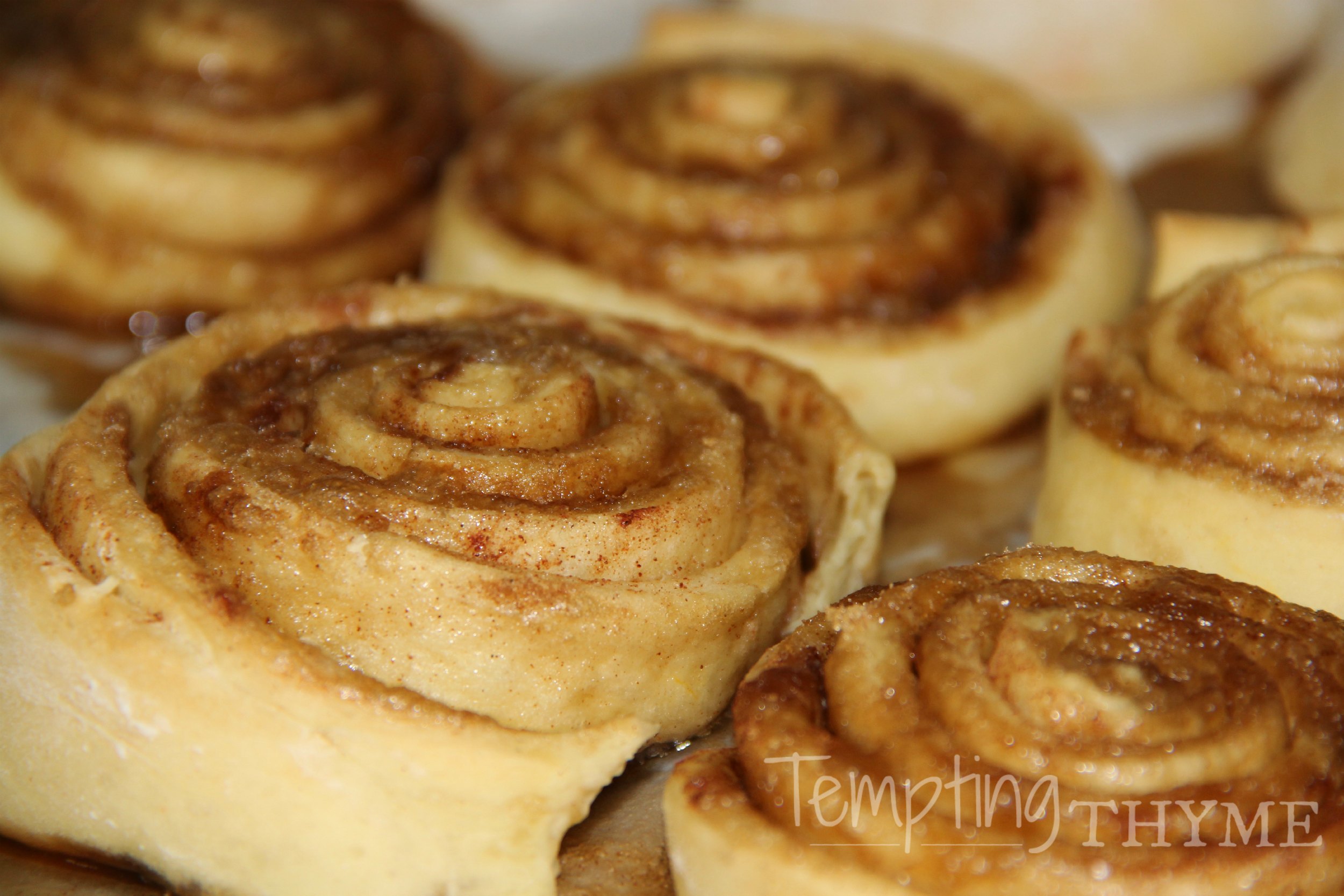 Cake Batter Cinnamon Rolls