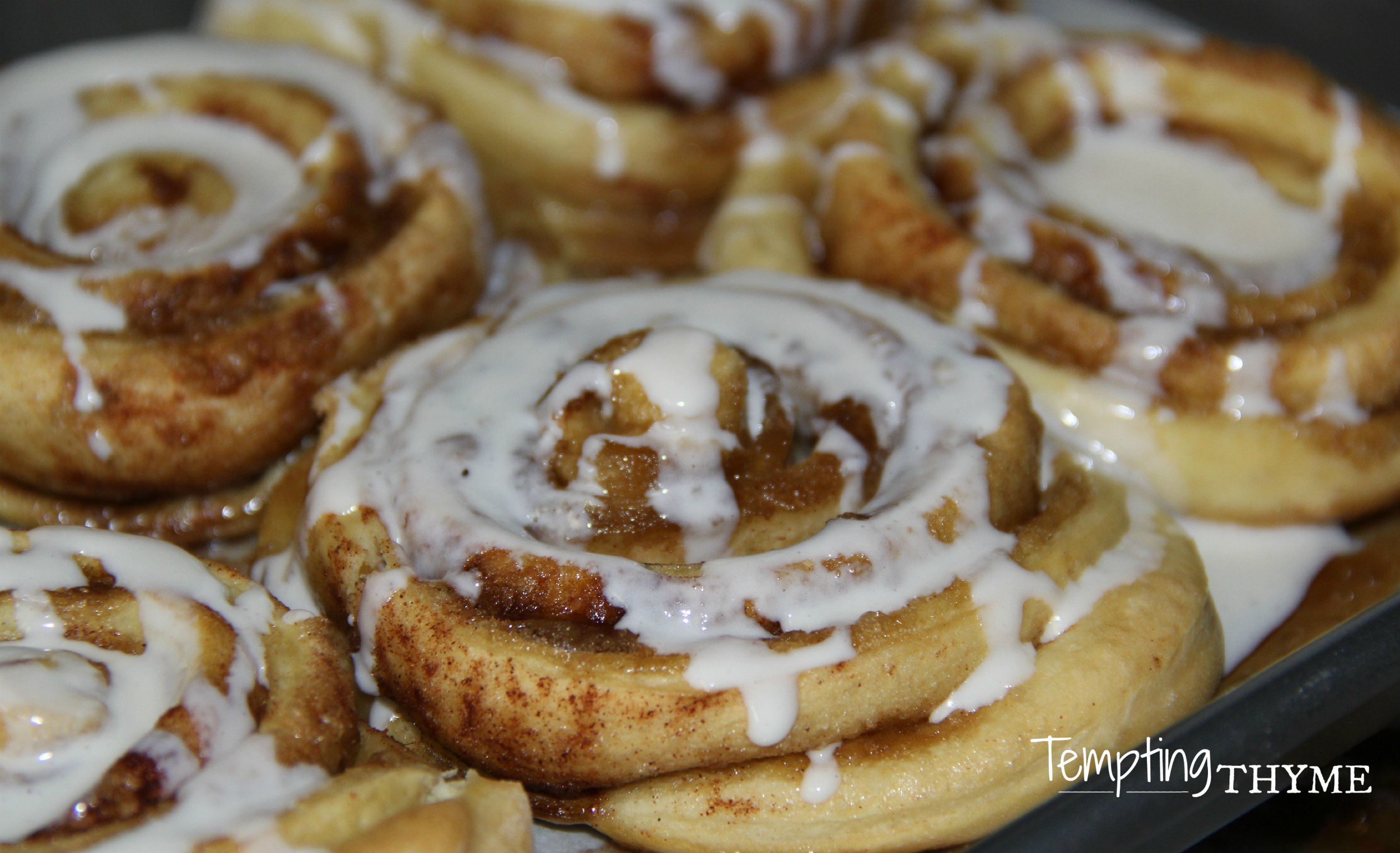 Cake Batter Cinnamon Rolls