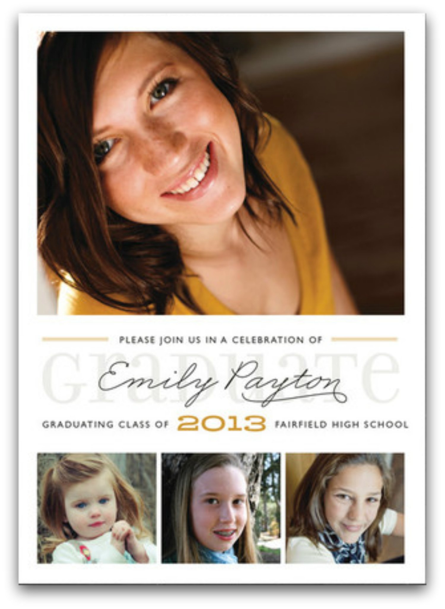 Graduation Announcements using Minted | tempting thyme