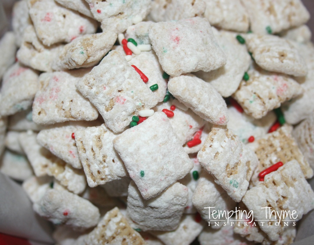 Cake Batter Puppy Chow Mix