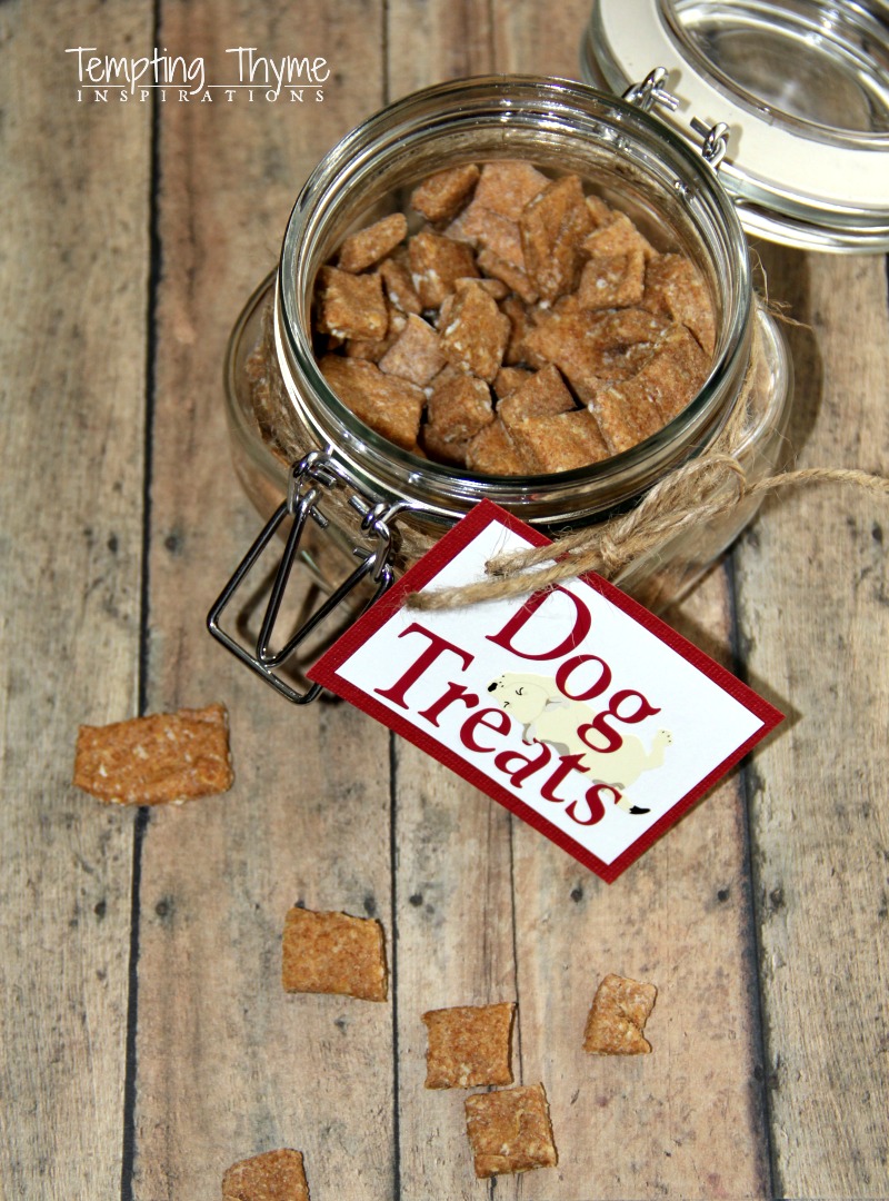 dog treats with oats and peanut butter