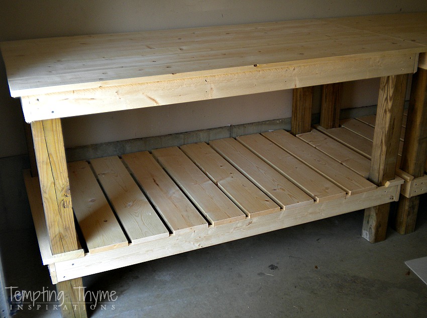 How to build a potting bench