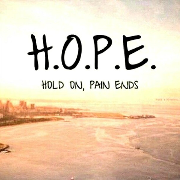 Hold On, Pain Ends Quote