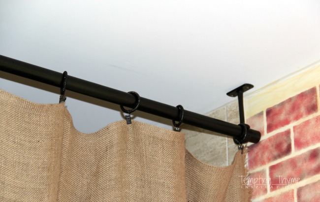 My 2 Shower Rod Tempting Thyme, Black Industrial Pipe Shower Curtain Rod