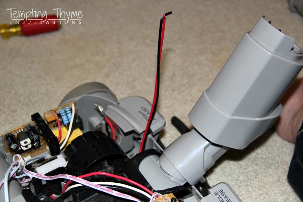 Repairing a vacuum cleaner -DIY