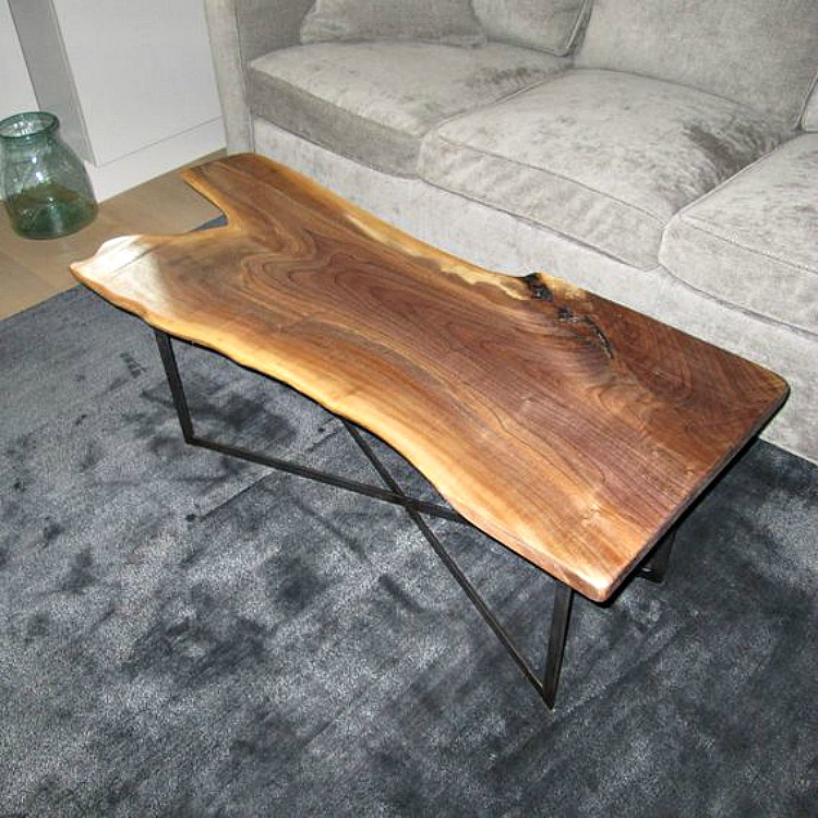 DIY Live Edge Furniture-Living edge table