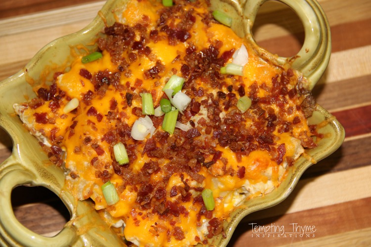 Cheesy Baked Potato Casserole-Twice Baked Potatoes