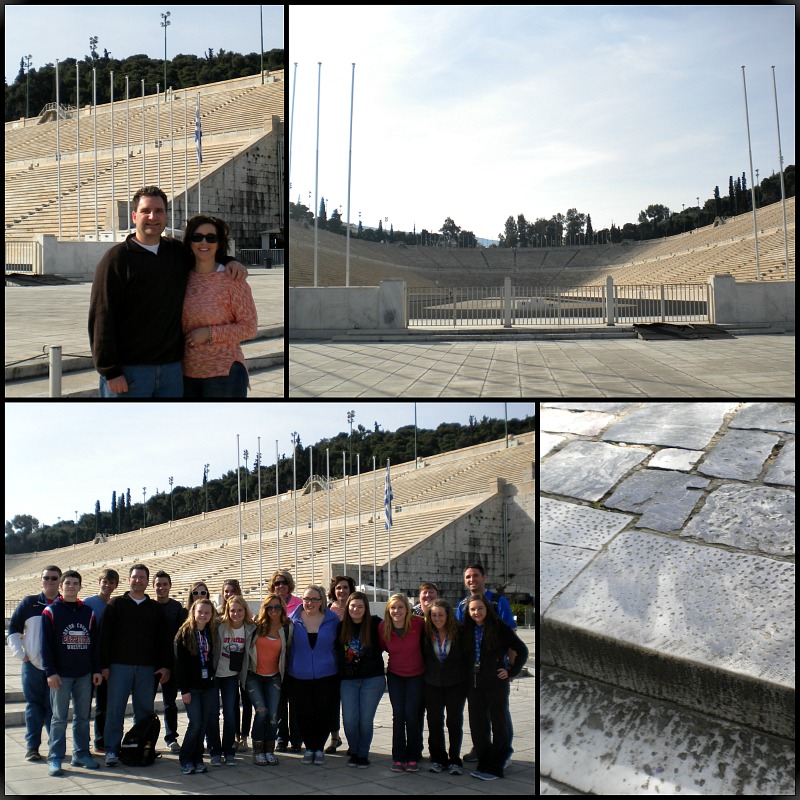 Olympic Stadium in Athens Greece