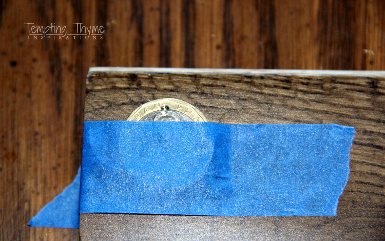 Drilling holes into coins to make jewelry