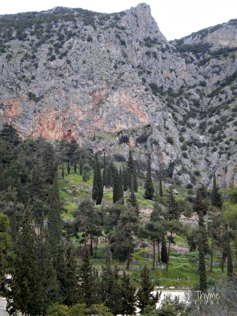 Sightseeing in Delphi Greece