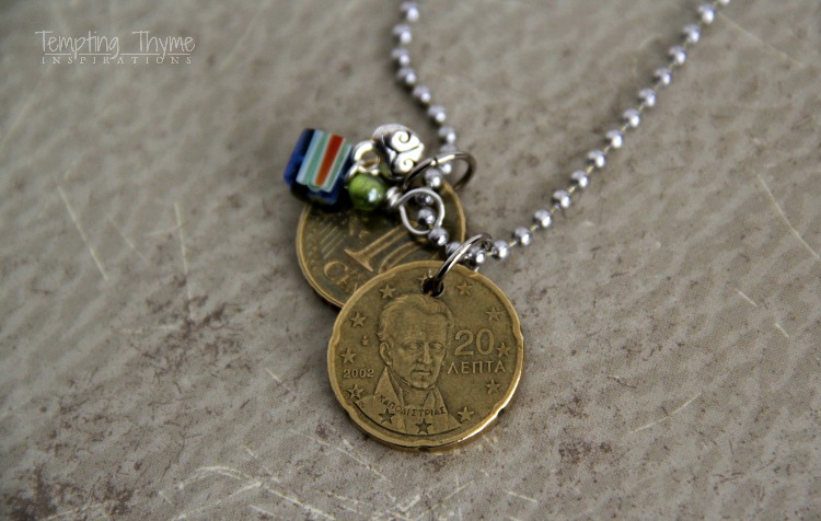 How to use coins to make jewelry