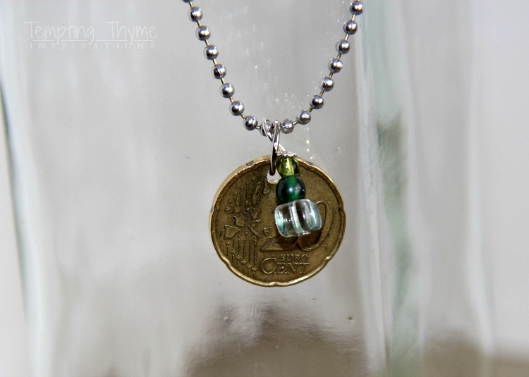 Using coins to make jewelry