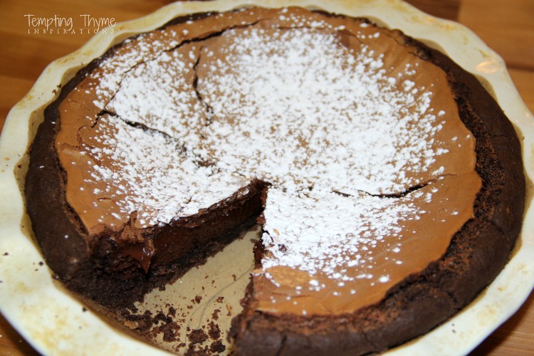 The most unbelievable chocolate pie you will ever taste. Part cake....part pie! Perfect combination!