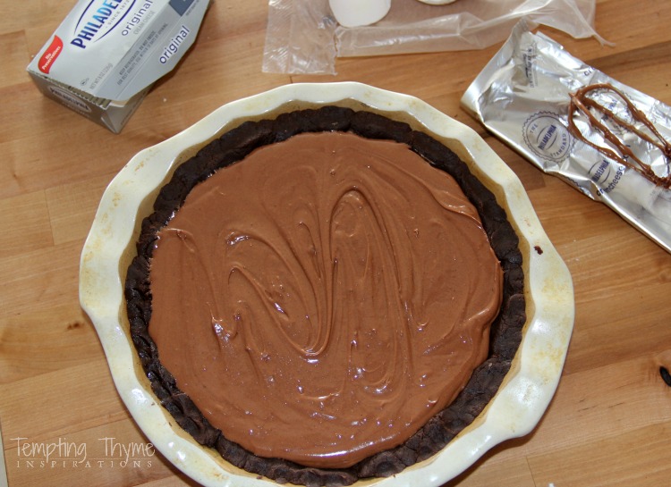 The most unbelievable chocolate pie you will ever taste. Part cake....part pie! Perfect combination!