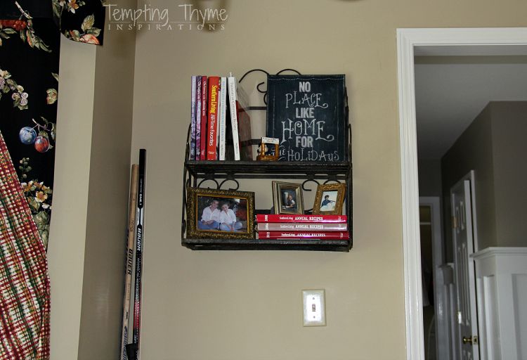 I love small doses of #industrial within classic, traditional homes.  These shelves are quick, easy and #cheap