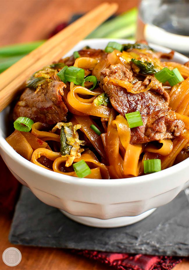 Mongolian Beef Noodle Bowl