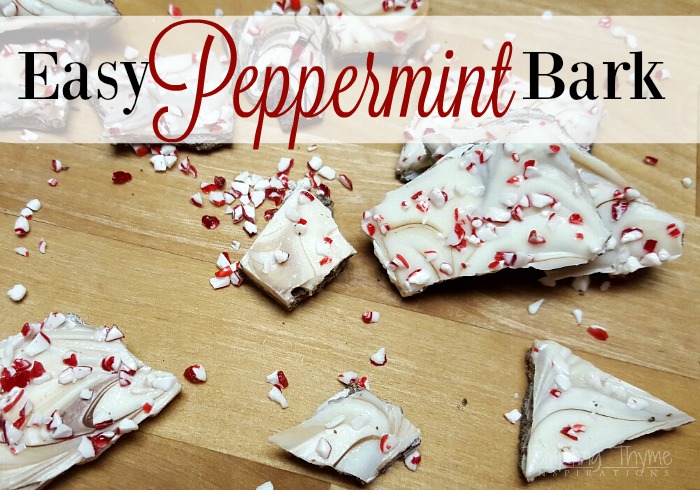 The easiest diy gift that they will LOVE! Peppermint Bark is a favorite for many!