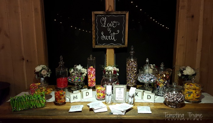 Wedding"Candy" Bar 