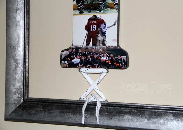 What an easy way to preserve years of memories. DIY Photo Collage on wooden numbers and letters.