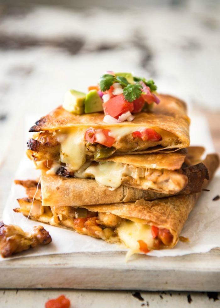 Oven Baked Quesadillas