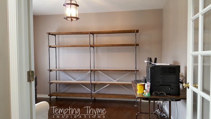 How To Build Industrial Bookcases Tempting Thyme