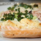 Parmesan Crusted Baked Salmon!