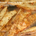 Hey you....look at me, we live in Suburgatory! {Crispy Baked French Fries}