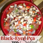 Black-Eyed Pea Salad {Not just for New Years Eve}