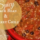 Spicy Black Bean and Turkey Chili