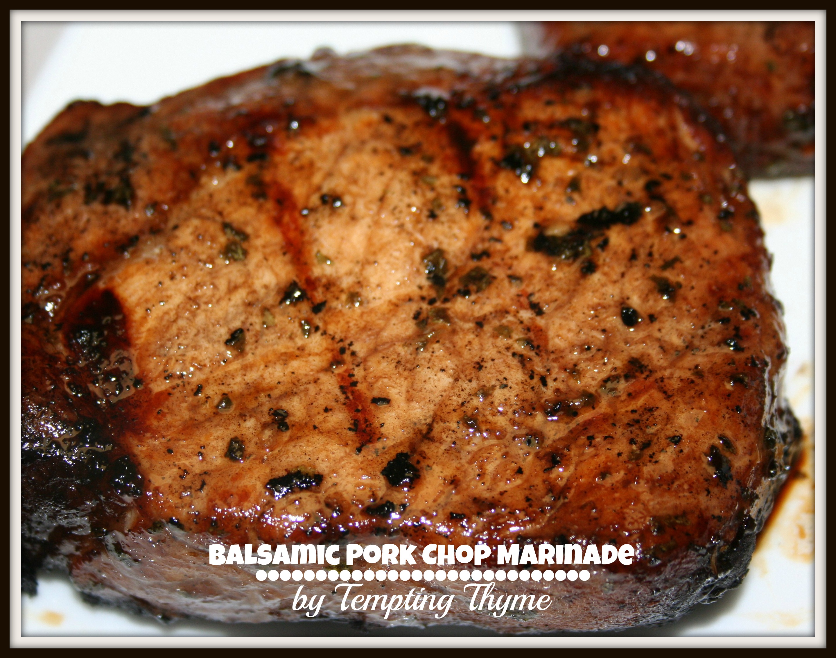 Balsamic Pork Marinade