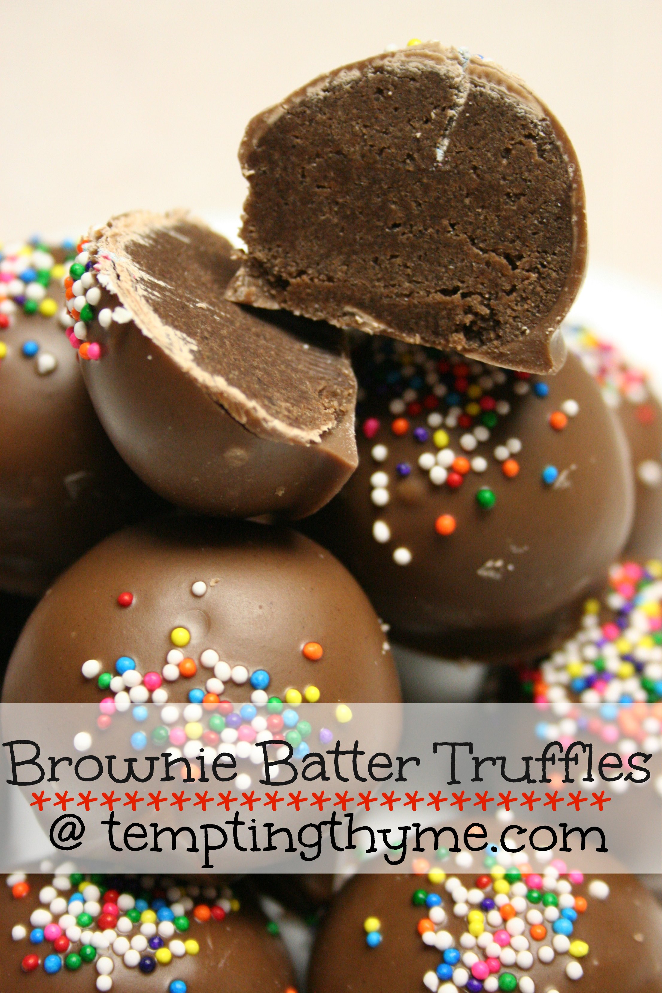 Brownie Batter Truffles