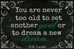 you are never too old quote