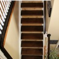 How to stain pine stairs