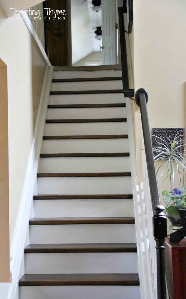 Staining Pine Stair Treads 