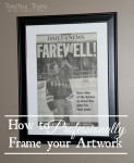 Framing Artwork-DIY Artwork