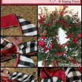 Bows for wreaths-decorating for the holidays