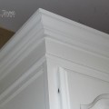 Building up the crown molding on your kitchen cabinets